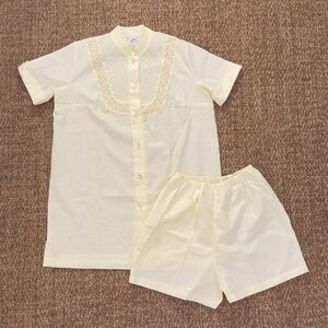 Vintage Pastoral Sleepwear Set Molyclaire Lingerie